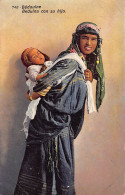 Tunisie - Bédouine - Beduina Con Su Hijo - Ed. Lehnert & Landrock 748 - Tunisia