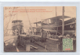 Nouvelle-Calédonie - NOUMÉA - Constructions Navales - Flotille Pénitenciaire - Ed. W. Henry Caporn 22 - Nouvelle Calédonie