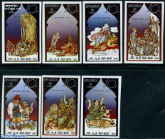 Korea, North 1981 Int. Year Of The Child, Fairy Tales 7v Imperforate, Mint NH, Various - Fairytales - Verhalen, Fabels En Legenden