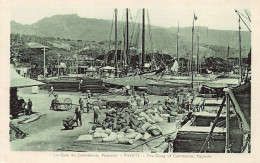 Polynésie - Tahiti - Papeete - Le Quai Du Commerce - Ed. G. Spitz. - Polynésie Française