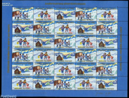 Greenland 1982 Christmas Seals M/s, Mint NH, Religion - Christmas - Nuevos