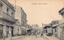 Maroc - OUJDA - Rue De Marnia - Soc. D'Approvisionnement Nord Africaine - Ed. EPA  - Autres & Non Classés