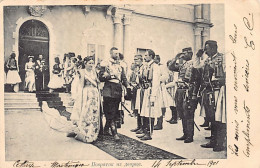Montenegro - CETINJE - Queen Milena And Grand Duke Nicholas Nikolaevich Of Russia During The Wedding Of Crown Prince Dan - Montenegro