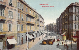 Egypt - ALEXANDRIA - Al Ramlh Boulevard - Tramway - Streetcar - Publ. The Cairo Postcard Trust  - Alexandria