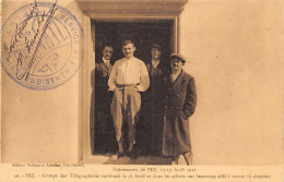Maroc - Évènements De Fez - 17 Au 19 Avril 1912 - Groupe De Télégraphistes Survivant Le 17 Avril - Ed. Niddam & Assuline - Fez (Fès)