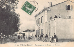 LOURMEL El Amria - Gendarmerie Et Boulevard Central - Ed. Boumendil 6 - Other & Unclassified