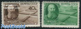 Russia, Soviet Union 1949 W.W. Dokutschajew 2v, Mint NH, Various - Agriculture - Nuevos