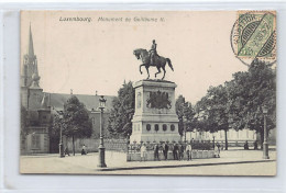 LUXEMBOURG VILLE - Monument De Guillaume II - Ed. Grand Bazar Champagne  - Luxemburg - Stad