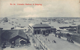 Sri Lanka - COLOMBO - Harbour And Shipping - Publ. Andrée 34 - Sri Lanka (Ceylon)