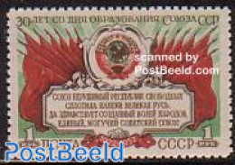 Russia, Soviet Union 1952 30 Years USSR 1v, Mint NH - Neufs