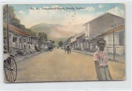SRI LANKA - KANDY - Trincomalie Street - SEE SCANS FOR CONDITION - Publ. The Coop Lilited 16 - Sri Lanka (Ceilán)