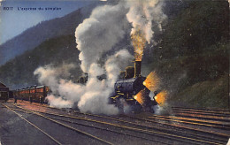 Suisse - L'Express Du Simplon (VS) - Ed. C.P.N. 8017 - Simplon