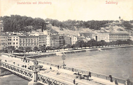 SALZBURG - Staatsbrücke Und Mönschberg - Verlag Stengel & Co.  - Salzburg Stadt