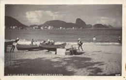 Brasil - RIO DE JANEIRO - Praia De Copacabana - POSTAL FOTO - Ed. Botelho-Ouvidor507 - Rio De Janeiro