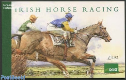 Ireland 1996 Irish Horse Racing Prestige Booklet, Mint NH, Nature - Sport - Horses - Sport (other And Mixed) - Stamp B.. - Ungebraucht