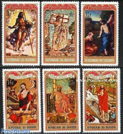 Burundi 1971 Easter 6v, Mint NH, Religion - Religion - Art - Paintings - Other & Unclassified