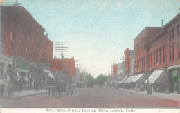 LEIPSIC (OH) Main Street, Looking West - Autres & Non Classés