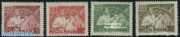 Poland 1949 Farmers Congress 4v, Unused (hinged), Various - Agriculture - Nuevos