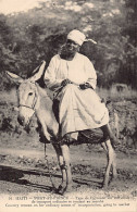 Haiti - PORT AU PRINCE - Peasant Woman Riding A Donkey - Ed. Thérèse Montas 94 - Haití