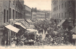 England - LONDON Petticoat Lane On Sunday Morning - Publisher Levy LL. 272 - Other & Unclassified