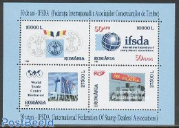 Romania 2002 IFSDA S/s, Mint NH, Philately - Ungebraucht