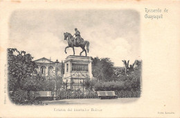 Ecuador - GUAYAQUIL - Estatua Del Libertador Bolivar - Ed. El Grito Del Pueblo  - Ecuador
