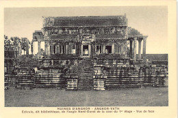 Cambodge - Ruines D'Angkor - ANGKOR VAT - Bibliothèque De L'angle Nord-Ouest - Ed. Nadal  - Kambodscha