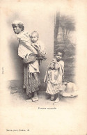 Algérie - Femme Nomade Avec Ses Enfants - Ed. Maure 41 - Frauen