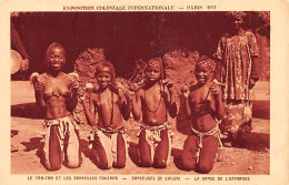 Guinée Conakry - NU ETHNIQUE - Les Danseuses Foulahs De Siguiri - La Danse De L'offrance à L'Exposition Coloniale Intern - Guinee