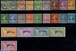 Andorra, French Post 1931 Overprints On French Stamps 23v, Unused (hinged) - Ongebruikt