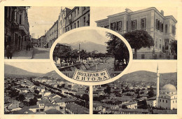 Macedonia - BITOLA Monsatir - Multi-views Postcard - Noord-Macedonië