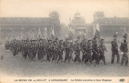 Viet-Nam - Les Soldats Annamites Et Leurs Drapeaux Défilent Le 14 Juillet à Longchamps Près De Paris - Ed. E. Le Deley E - Viêt-Nam