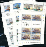 Tuvalu 1981 Ships 6 M/s, Mint NH, Transport - Ships And Boats - Ships