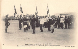 Algérie - SIDI BEL ABBÈS - Légion Etrangère - Cavalcade Du 28 Avril 1906 - Décoration Du Drapeau - Ed. J. Geiser 1 - Sidi-bel-Abbes