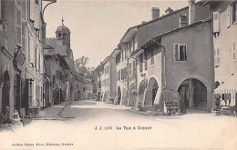 Suisse - COPPET (VD) La Rue - Ed. Jullien J.J. 1876 - Coppet