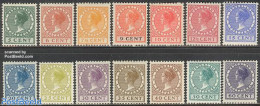 Netherlands 1924 Definitives Without WM 14v, Unused (hinged) - Unused Stamps