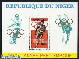 Niger 1987 Olympic Games Seoul S/s, Mint NH, Sport - Athletics - Olympic Games - Leichtathletik