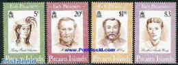 Pitcairn Islands 1994 Inhabitants 4v, Mint NH, History - Women - Unclassified
