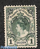Netherlands 1899 1G, Perf. 11.5, Stamp Out Of Set, Unused (hinged) - Ongebruikt