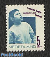Netherlands 1931 5+3c, Child With Syndrome Of Down, Stamp Out Of Se, Mint NH - Nuovi