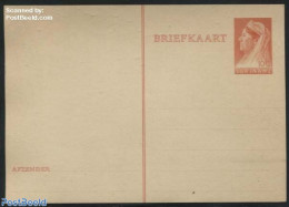 Suriname, Colony 1939 Postcard 10c Orangered, Unused Postal Stationary - Autres & Non Classés