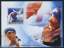Guinea Bissau 2008 Nobel Prize Peace S/s, Mint NH, Health - History - Red Cross - Nobel Prize Winners - Red Cross