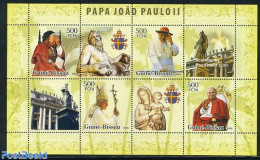 Guinea Bissau 2006 Pope John Paul II 4v M/s, Mint NH, Religion - Pope - Religion - Papes