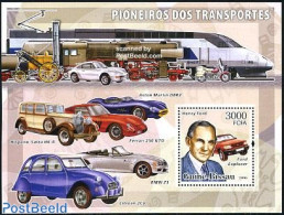 Guinea Bissau 2006 Henry Ford S/s, Mint NH, Transport - Automobiles - Motorcycles - Railways - Cars
