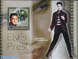 Guinea Bissau 2007 Elvis Presley S/s, Mint NH, Performance Art - Transport - Elvis Presley - Music - Popular Music - M.. - Elvis Presley