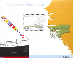 Guinea Bissau 2001 Ships S/s, Rita Maria, Mint NH, Transport - Various - Ships And Boats - Maps - Ships
