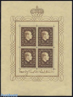 Liechtenstein 1939 Franz Josef II M/s, Unused (hinged), History - Kings & Queens (Royalty) - Ungebraucht