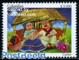 Colombia 2010 Christmas 1v, Mint NH, Fruit - Fruits