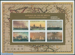 Mali 1996 Ships 6v M/s Imperforated, Mint NH, Transport - Ships And Boats - Ships