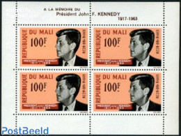 Mali 1964 J.F. Kennedy S/s, Mint NH, History - American Presidents - Mali (1959-...)